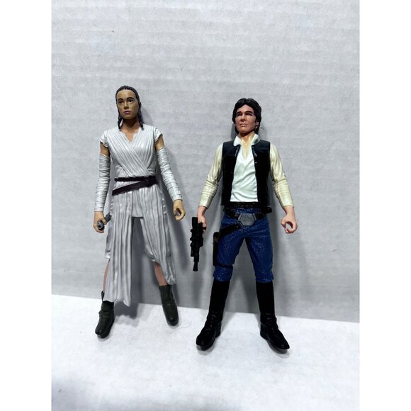 Han Solo Star Wars figure Rey toy figures - Picture 6 of 6
